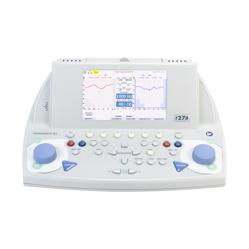 Resonance R27A audiometer for occupational and clinical audiometry testing